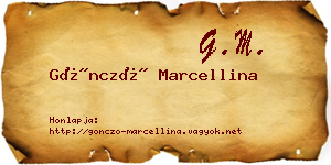 Göncző Marcellina névjegykártya